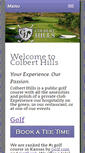 Mobile Screenshot of colberthills.com